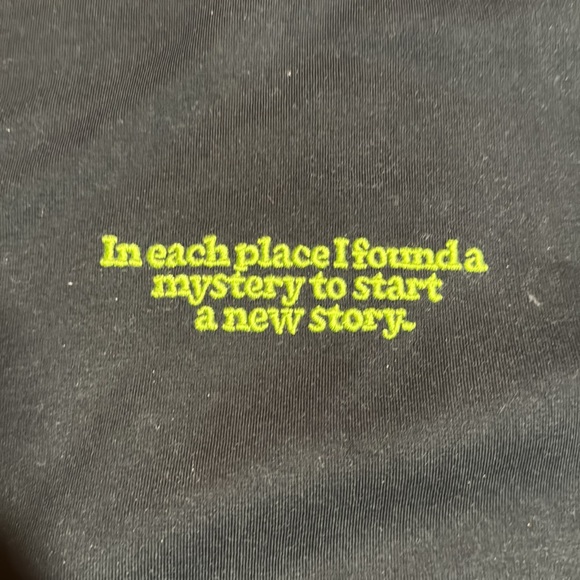 Zara Graphic Tee - Black/Neon - Medium - Picture 2 of 6